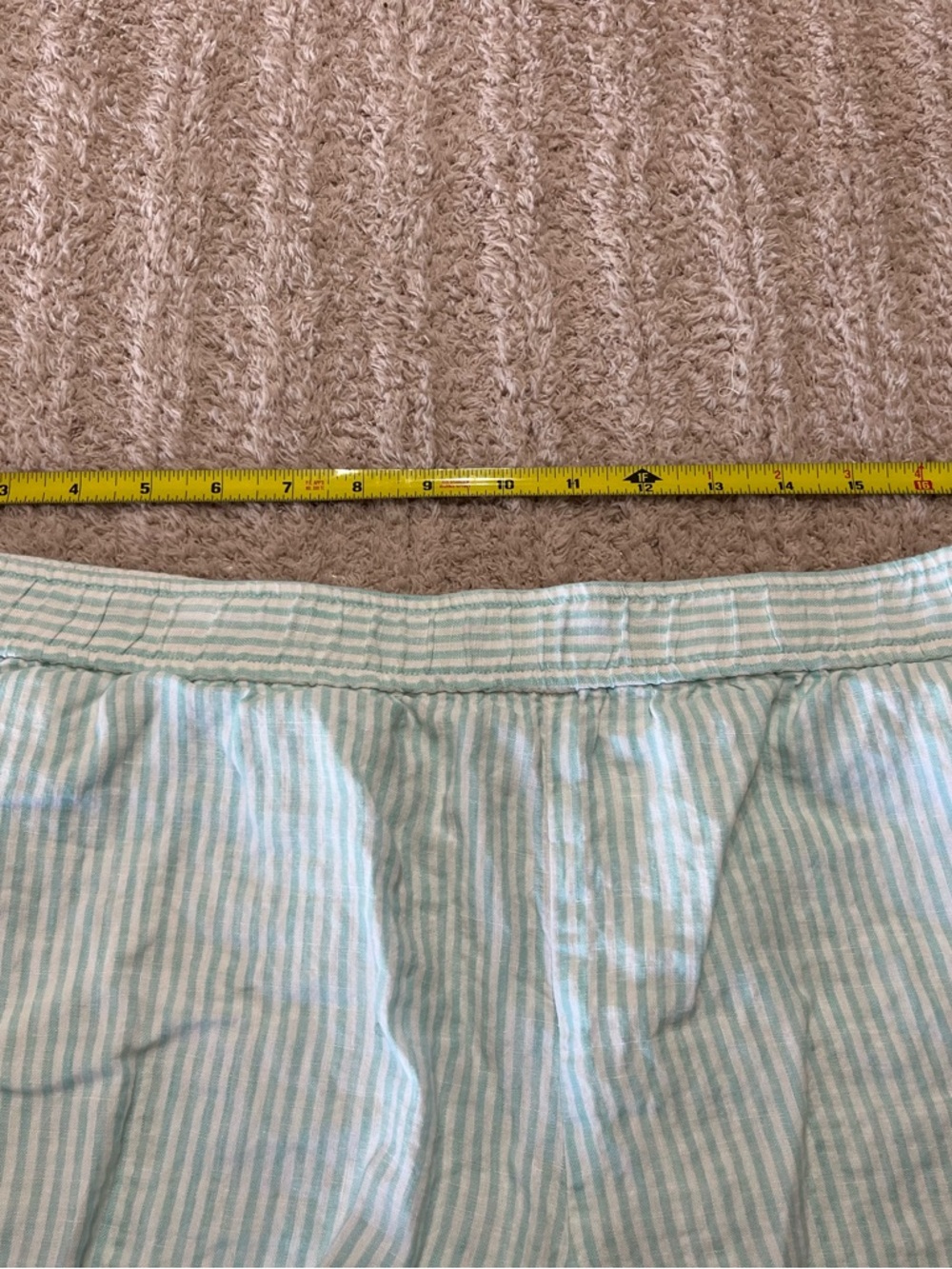 Vineyard Vines. Striped Blue & Mint Green  Shorts Set - Picture 7 of 7